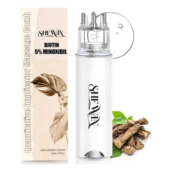 Sérum Aplicador Para El Crecimiento Del Cabello Shewin Con M