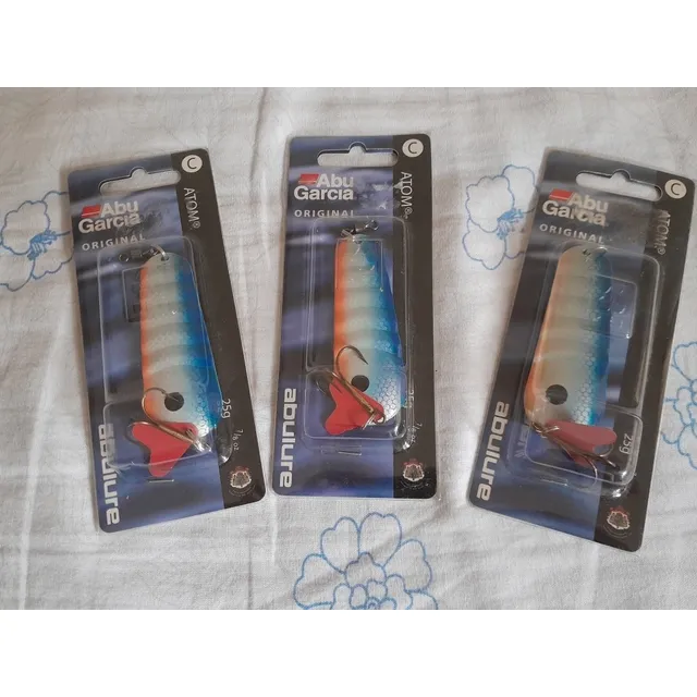 Señuelo Cuchara De Pesca Abu Garcia Atom 25 Gr