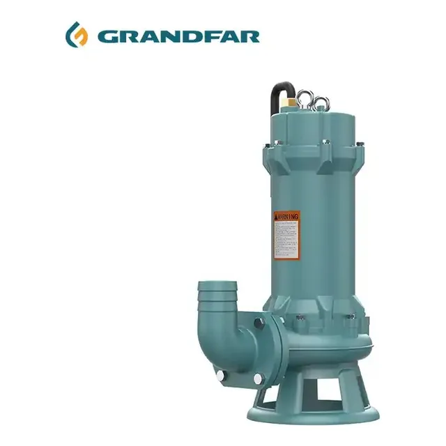 Bomba De Agua Para Achique Grandfar 5hp Trifásico 220v Wqk45