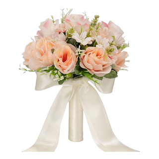 De Novia Estilo Vintage Toss Bouquet Flores Artificiales De Novia Estilo Vintage Toss Bouquet Flores Artificiales