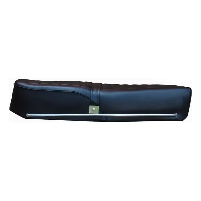 Asiento Baccio Classic Myk Original Negro - Gkmotos.uy
