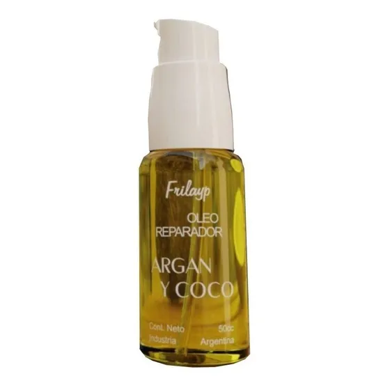 Oleo Reparador Argan Y Coco Frilayp X 50 Cc Con Valvula