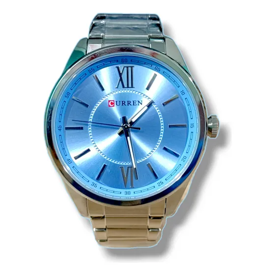 Reloj Curren Gris Celeste