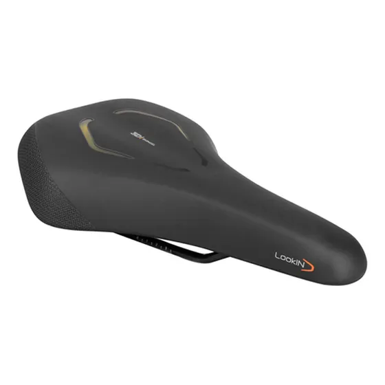 Asiento Mtb Unisex Lookin Moderate Gel Negro Selle Royal