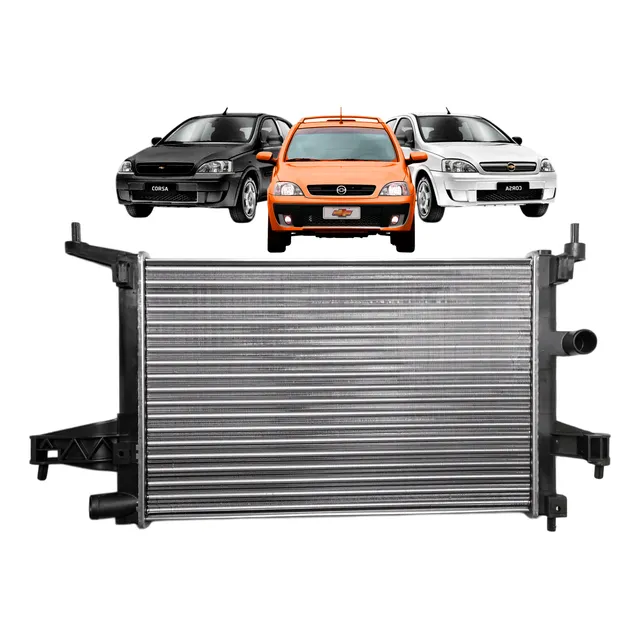 Radiador Gm Corsa Montana 2003 2004 2005 2006 2007 2008 2009
