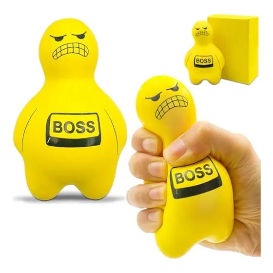 Yellow Squeeze Sensory Toys,decompress And Squeeze