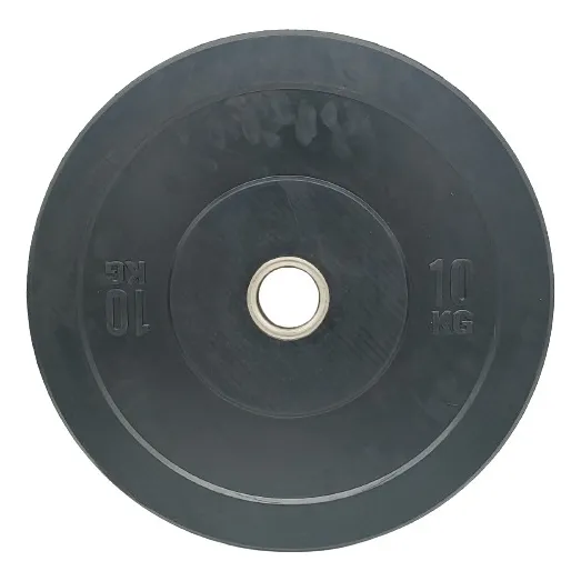 Discos Olímpicos Por Par Peso Barras Gym 10kg C/u De Goma