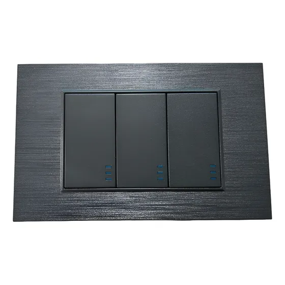 Toma Corriente Doble-interruptor-usb-conector- Apagador-gris