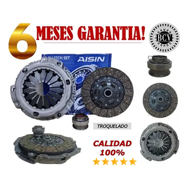 Kit Disco Prensa Collarin Toyota Machito 4.0 1gr Fe 2020 4.5