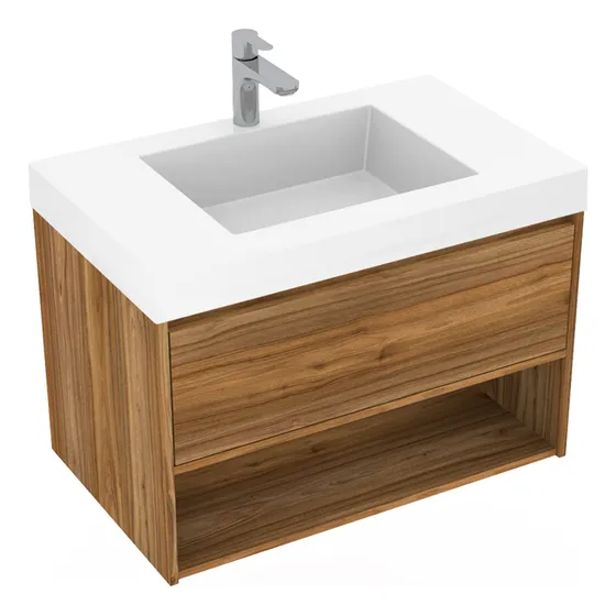 Mueble Para Lavamanos Class Gracia 48x48cm Flotante Con Lava