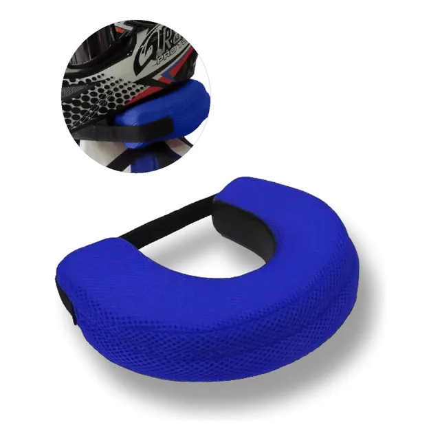 Protetor Pescoço Piloto Kart Trilha Enduro Motocross - Azul