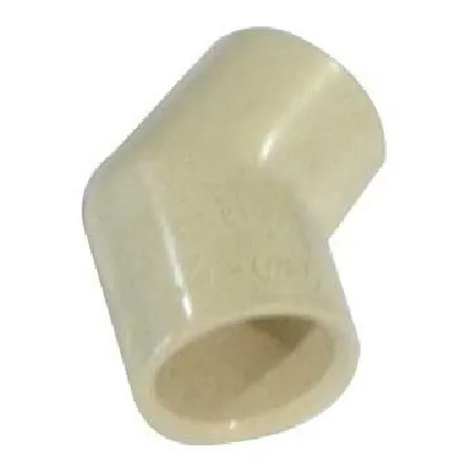 Codo 45º 1/2'' Agua Caliente Marca Tubrica 10 Unidades