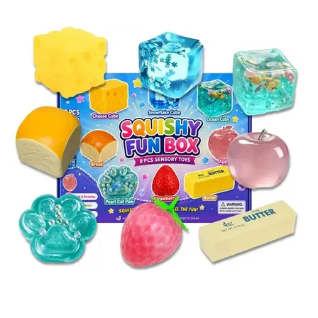 *conjunto Hh De 8 Brinquedos Moles De Açúcar Maltês