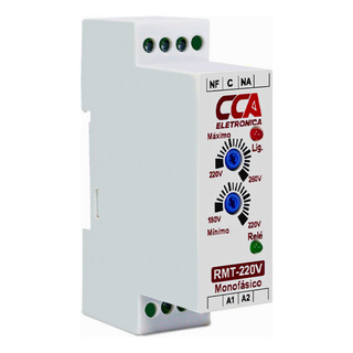 Relé Monitor De Tensão 220vca - Ajuste Mín.(180v~220v) - Máx Relé Monitor De Tensão 220vca - Ajuste Mín.(180v~220v) - Máx