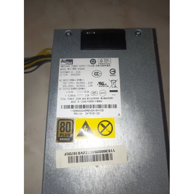 Fuente De Poder Apa006 Dell Lenovo Otras