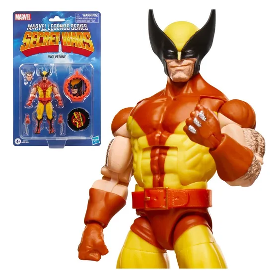 Figura De Acción Secret Wars Marvel Legends Wolverine