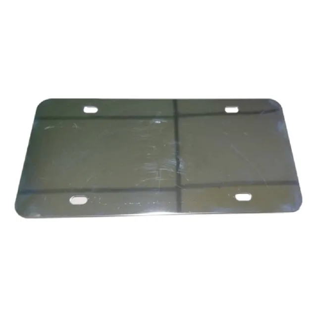 Marco De Placa O Placa Cromada Sin Logo 