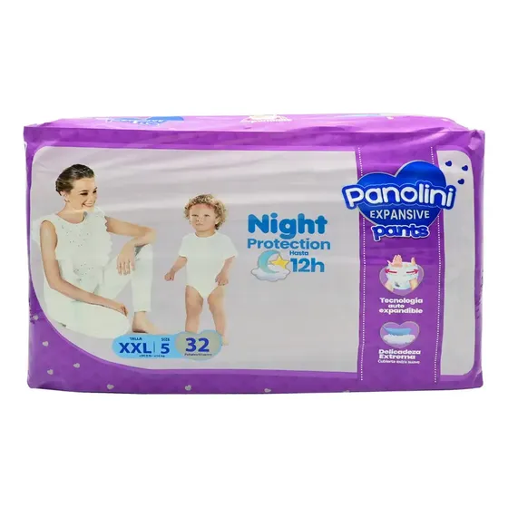 Panolini Pañal Inf Expansiv Pants Xxl*32 - Extra Extra Grand Extra Extra Grande (xxg) | Cuotas sin interés