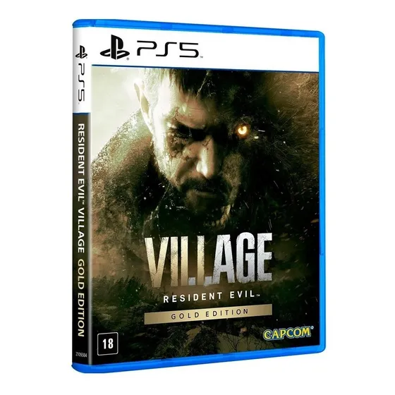 Resident Evil Village Gold Edition Ps5 Br Midia Fisica