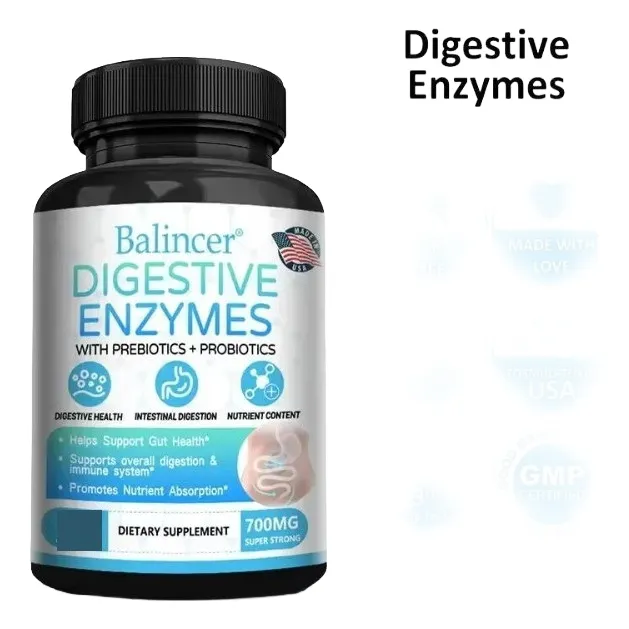 Capsulas Enzimas Digestivas + Probioticos Balincer 700 Mg !