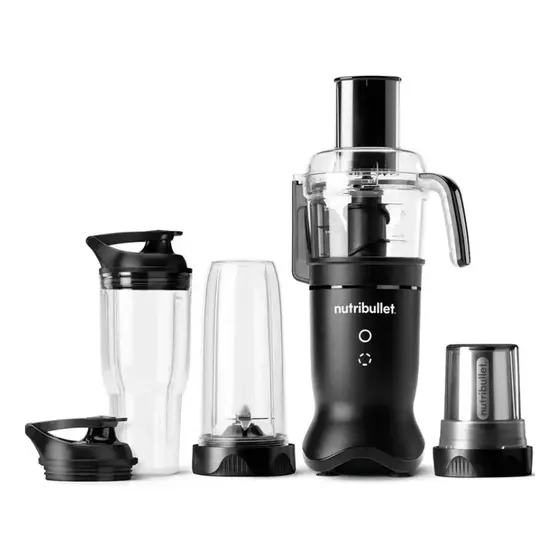 Licuadora Nutribullet Ultra Plus 1200w 3 En 1 Profesional Negro
