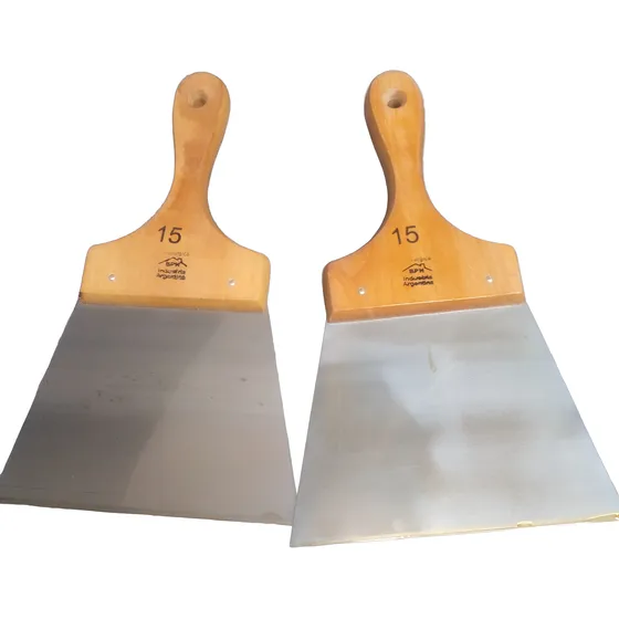 Espátula Profesional 15cm C/mango Madera Enduido Pintu Envío