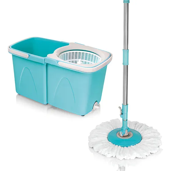 Trapero Giratorio Doble Balde Escurridor Fregona Energy Plus