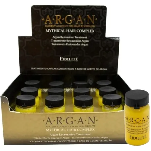 Ampollas Argan X12un Restauracion Hidratacion Fidelite