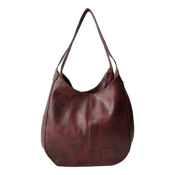 A Bolsa Mujer Piel Cuero Sintétio Impermeable Tote Dama