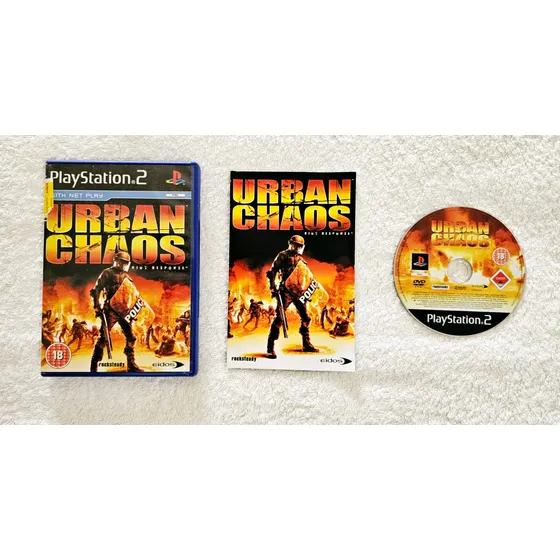 Playstation 2 Urban Chaos Riot Response Original