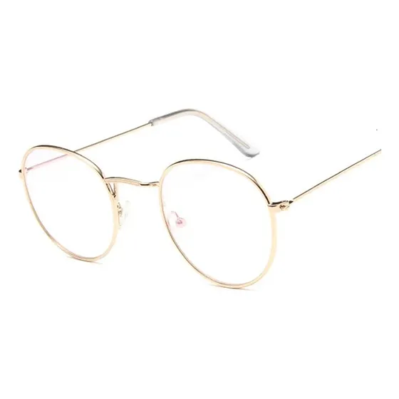 Lentes Dorado - Armazón - Lentes Sin Aumento