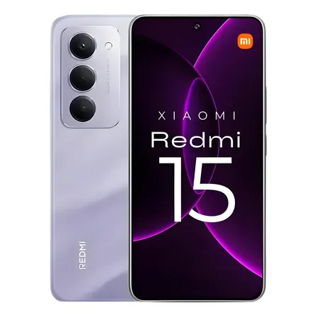 Smartphone Xiaomi Redmi 15 256gb 8gb Ram 4g Original Global Roxo