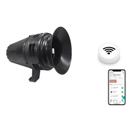 Alarma Sirena Potente Con Wifi/ Controla Todo Desde Celular