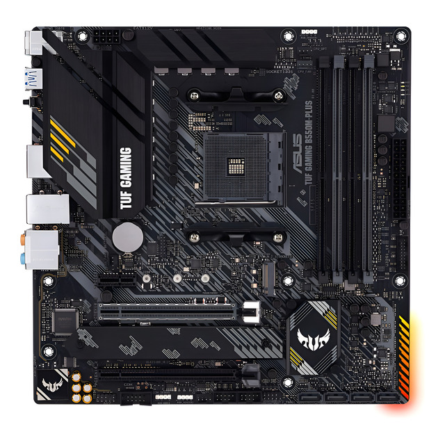 Placa-mãe Asus P/amd Am4 B550m-plus Tuf Gaming 4xddr4 Matx