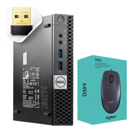 Micro Pc Dell I5 6° Geração 8gb Ssd 120gb W10 Pro + Mouse
