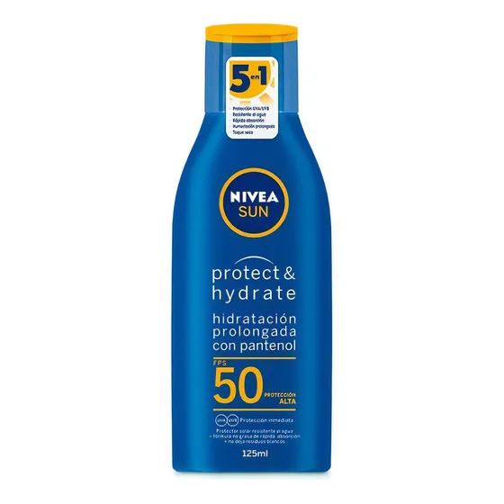 Protector Solar Protect & Hidrate Loción Fps 50 125 Ml