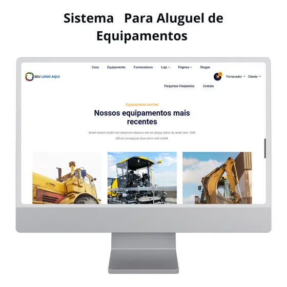 Sistema Para Aluguel De Equipamentos