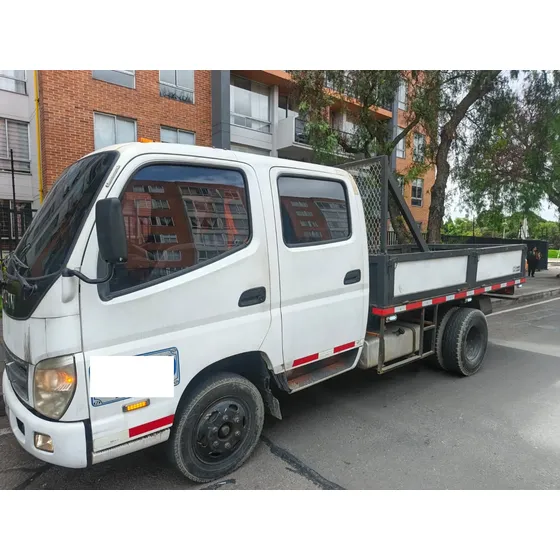 Camion Foton Doble Cabina Con Planchon 2011 Placa Publica