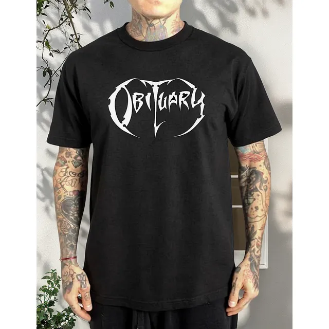 Camiseta Banda Obituary 100% Algodão