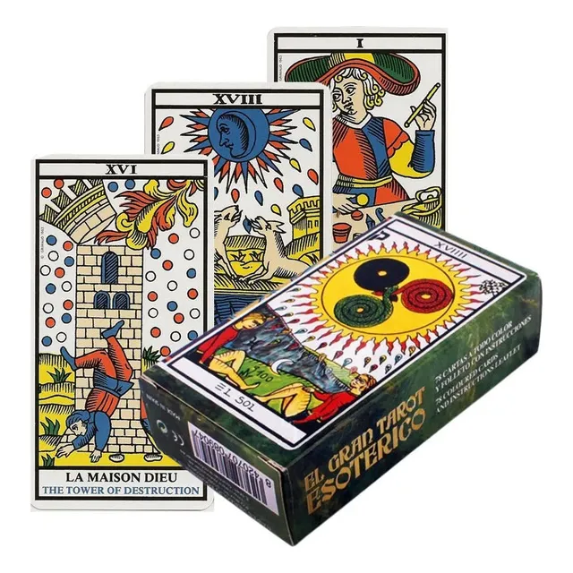 Cartas El Gran Tarot Esoterico Originales Fournier Español