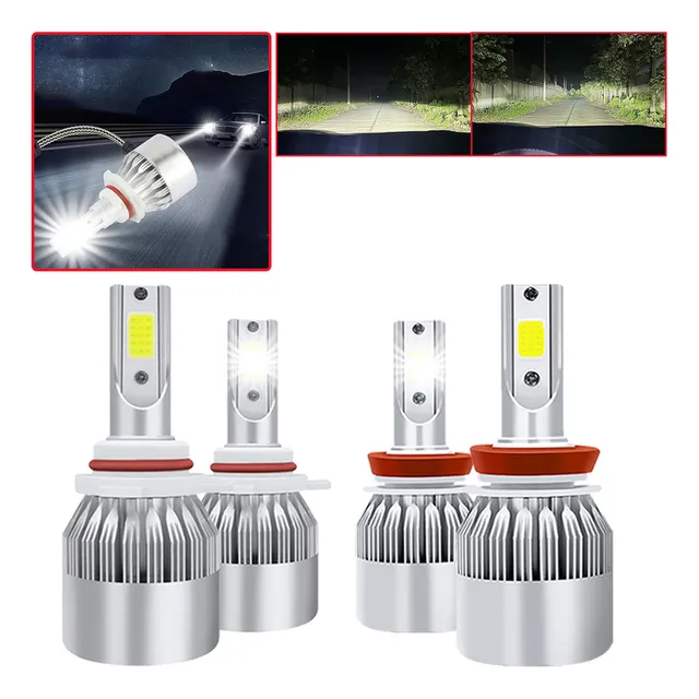 9005 H11 Blanco Kit Faros Led Luz Alta Y Baja For Mazda