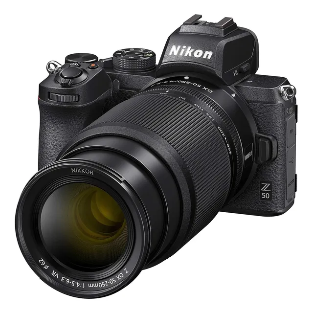 Nikon Z 50 Black Mirrorless Digital Camera With 2 Lens Kit