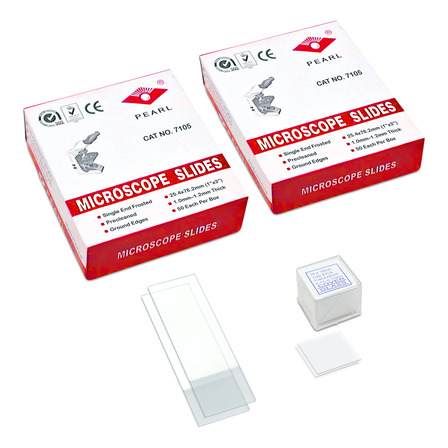 Portaobjetos Esmerilado 75x25mm Y Cubreobjetos 18x18mm 100pz Blanco Portaobjetos Esmerilado 75x25mm Y Cubreobjetos 18x18mm 100pz Blanco