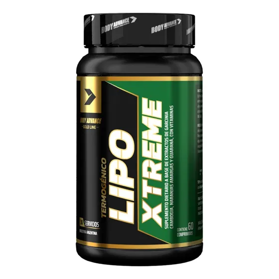 Lipo Xtreme Quemador De Grasa 60 Comp Body Advance