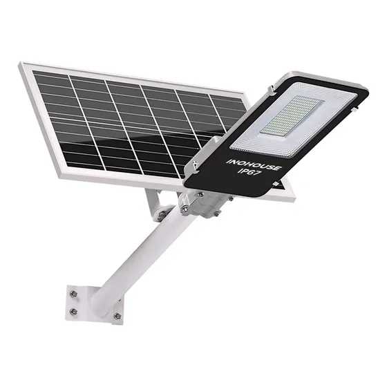 Luminaria Holofote Solar 200w P/ Iluminação Publica + Haste