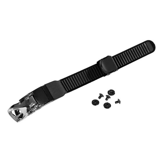 Broches Buckle Marca Powerslide Hebilla Metálico Negro