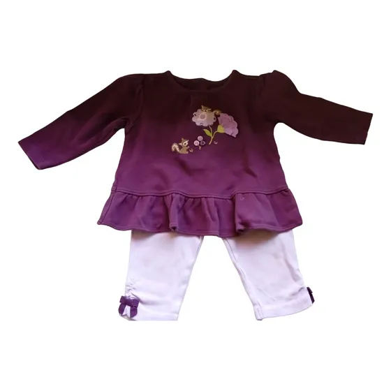 Conjunto De Niña De 6 A 12 Meses 