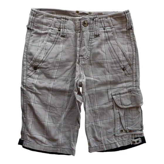 Shorts O Bermudas Gris Claro Para Niños Talla 4 Gas