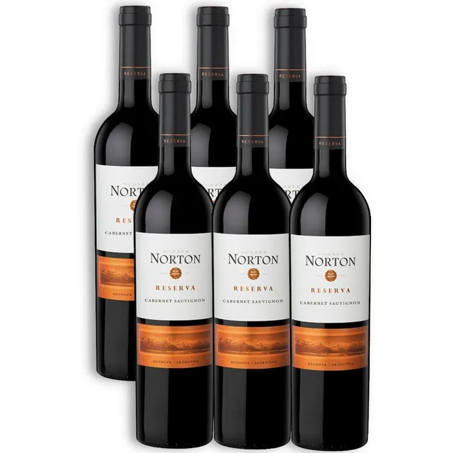 Vino Norton Reserva Cabernet Sauvignon Caja X6 750ml Mendoza