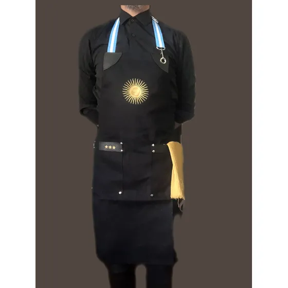 Delantal De Cocina/parrilla Argentina Nero +personalizado